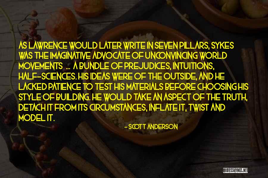 Circumstances And Ideas Quotes By Scott Anderson Circumstances And Ideas Quotes By Scott Anderson