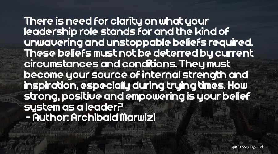 Circumstances And Life Quotes By Archibald Marwizi