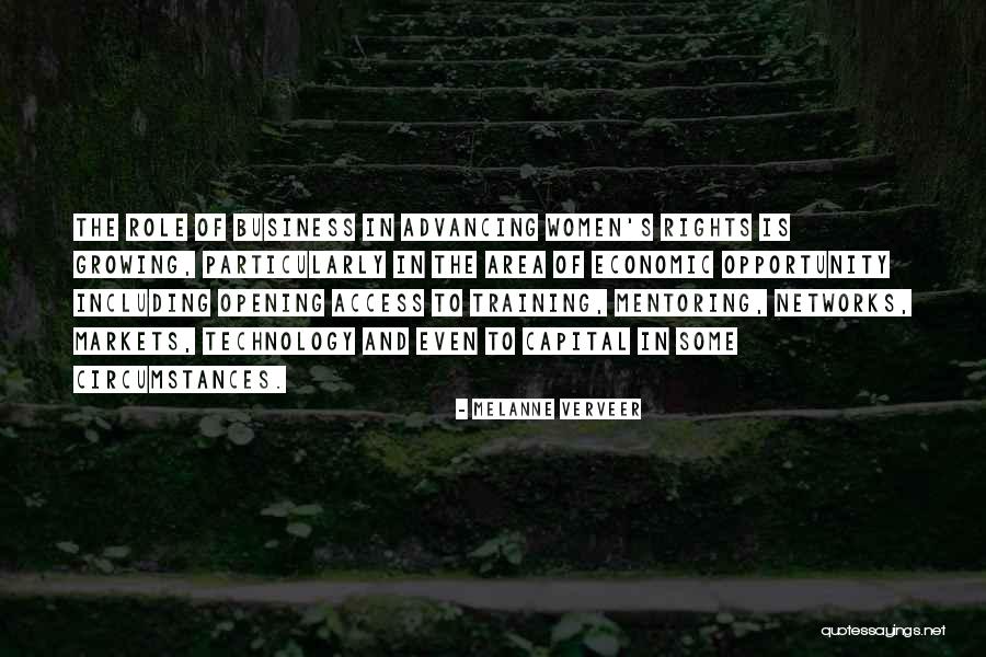 Circumstances And The Role Quotes By Melanne Verveer Circumstances And The Role Quotes By Melanne Verveer