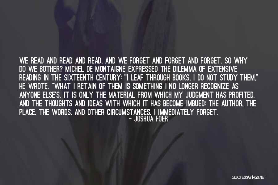 Circumstances Which Quotes By Joshua Foer Circumstances Which Quotes By Joshua Foer