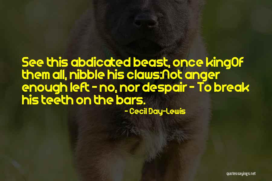 Circus Lion Quotes By Cecil Day-Lewis Circus Lion Quotes By Cecil Day-Lewis