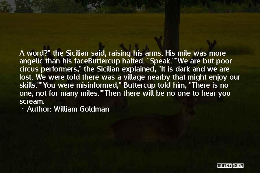 Circus Performers Quotes By William Goldman