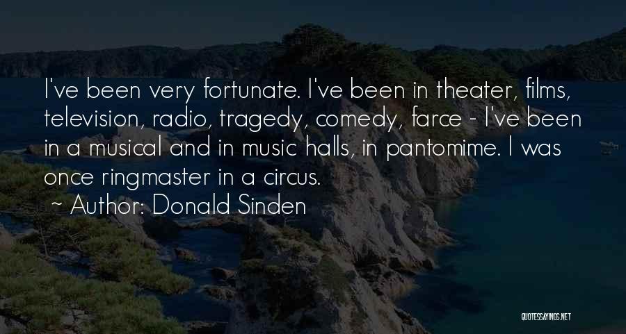 Circus Ringmaster Quotes By Donald Sinden