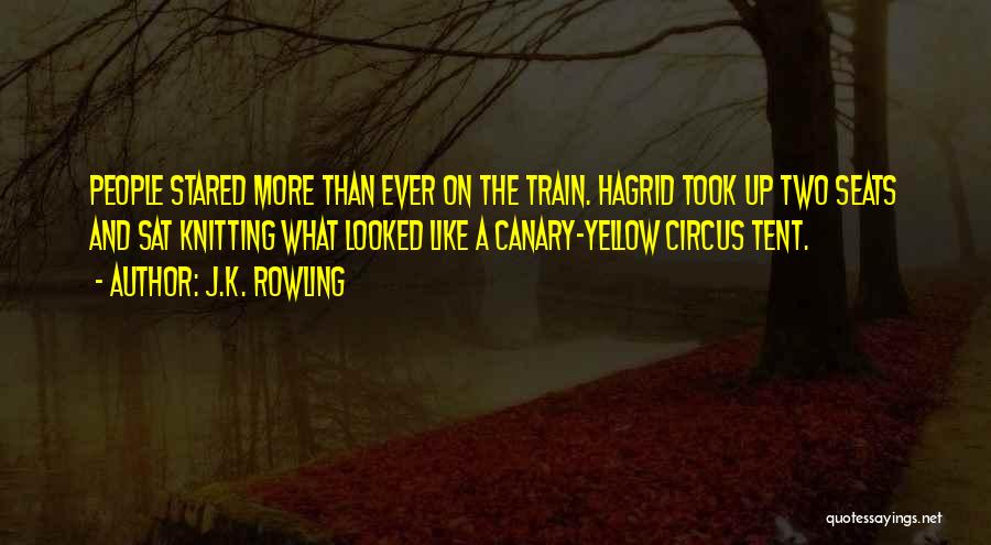 Circus Tent Quotes By J.K. Rowling