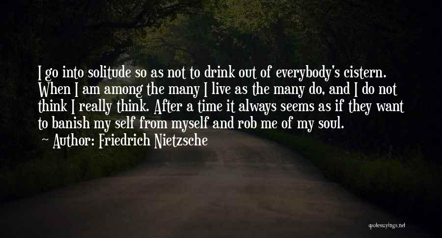 Cistern Quotes By Friedrich Nietzsche