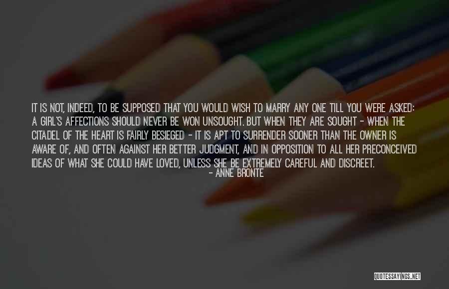 Citadel Quotes By Anne Bronte Citadel Quotes By Anne Bronte