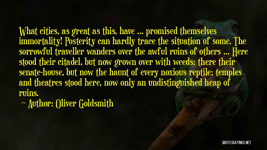 Citadel Quotes By Oliver Goldsmith