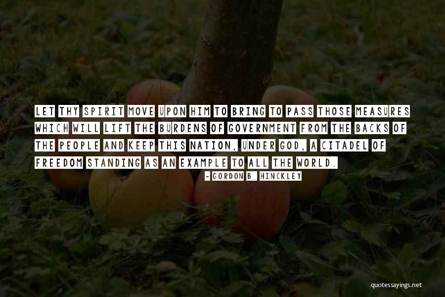 Citadel The Quotes By Gordon B. Hinckley Citadel The Quotes By Gordon B. Hinckley