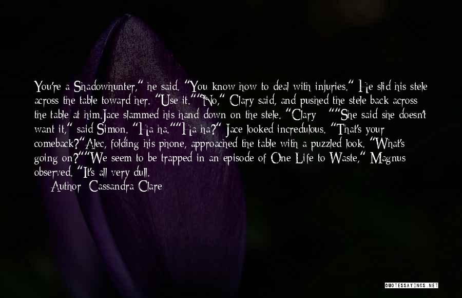 Citadela Exupery Quotes By Cassandra Clare