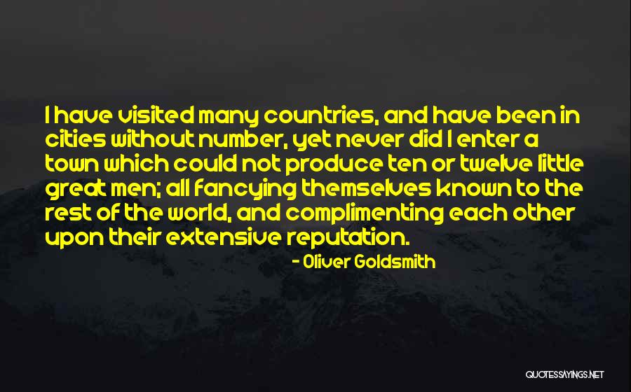 Cities And Countries Quotes By Oliver Goldsmith Cities And Countries Quotes By Oliver Goldsmith