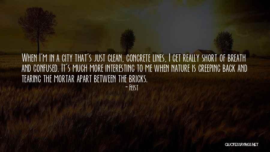 Cities And Nature Quotes By Feist Cities And Nature Quotes By Feist