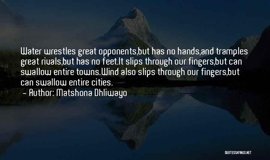 Cities And Towns Quotes By Matshona Dhliwayo