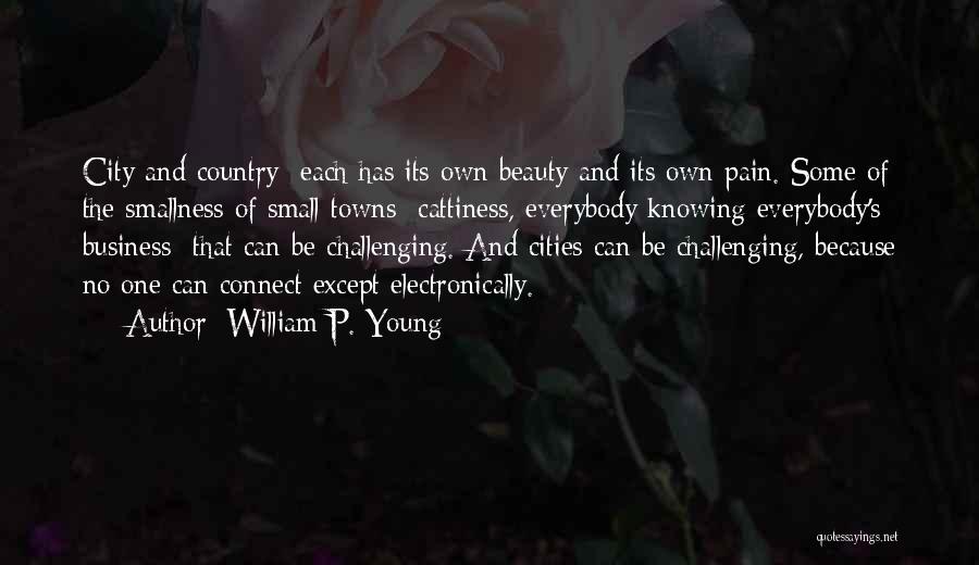 Cities And Towns Quotes By William P. Young