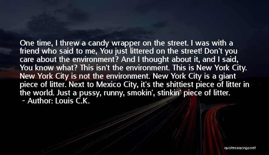 Cities In The World Quotes By Louis C.K.