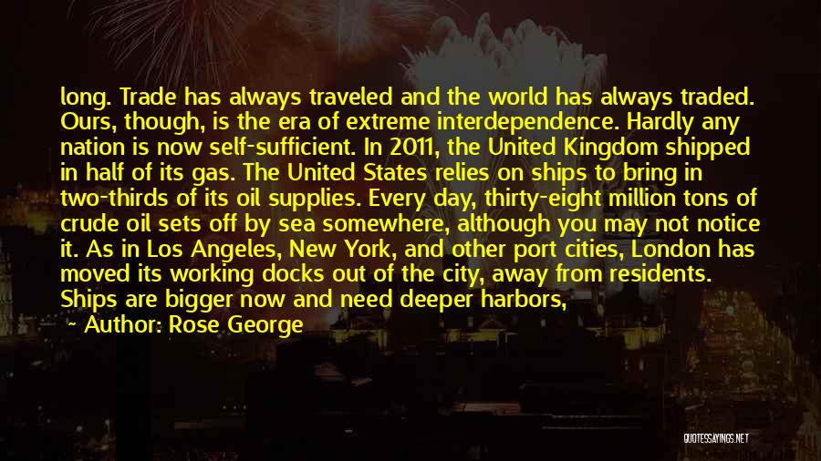 Cities In The World Quotes By Rose George