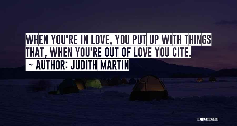 Citing Quotes By Judith Martin