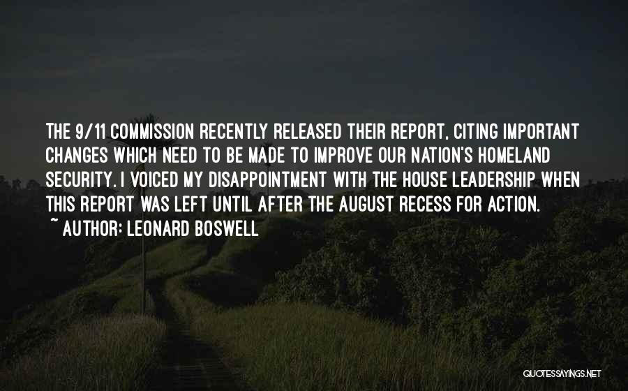 Citing Quotes By Leonard Boswell