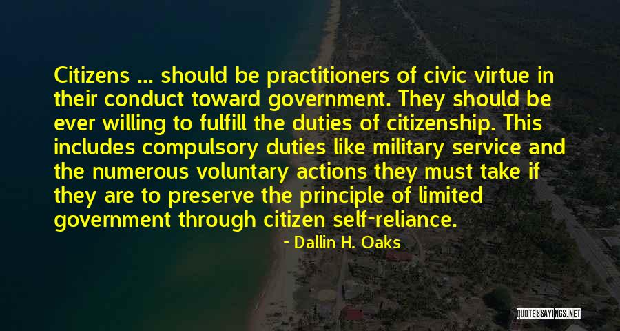 Citizen Duties Quotes By Dallin H. Oaks Citizen Duties Quotes By Dallin H. Oaks