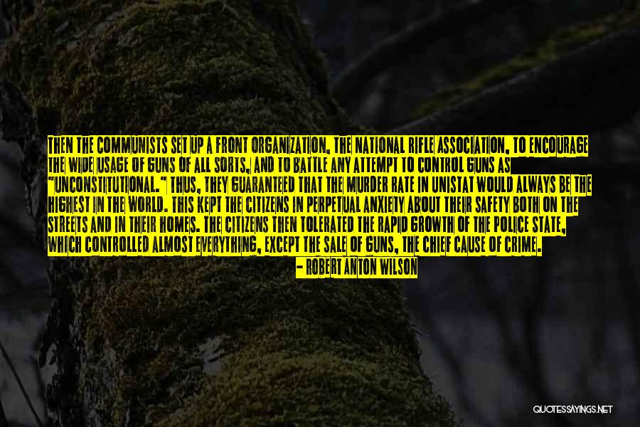 Citizens Association Quotes By Robert Anton Wilson