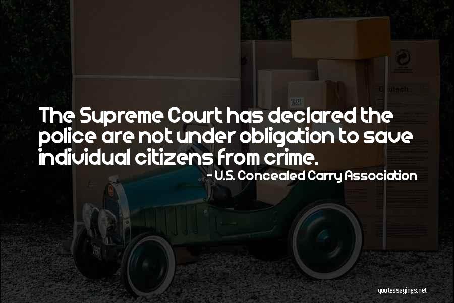 Citizens Association Quotes By U.S. Concealed Carry Association