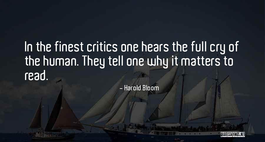 Citorens Quotes By Harold Bloom Citorens Quotes By Harold Bloom