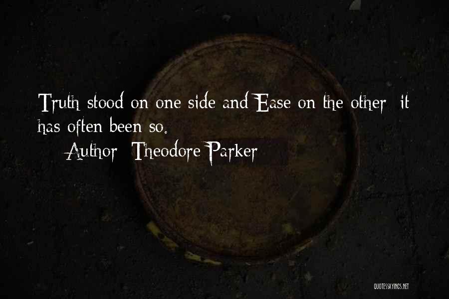 Citrons Used Parts Quotes By Theodore Parker