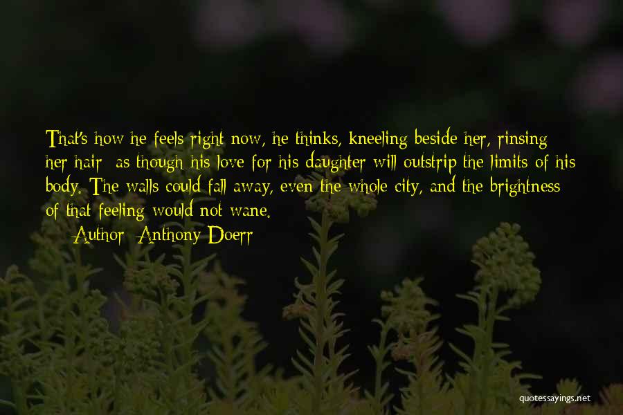 City And Love Quotes By Anthony Doerr City And Love Quotes By Anthony Doerr
