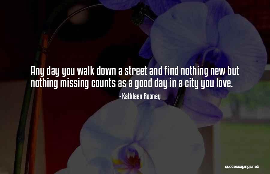 City And Love Quotes By Kathleen Rooney