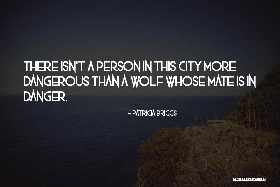 City And Love Quotes By Patricia Briggs