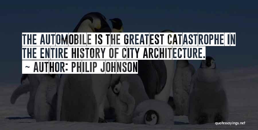 City Architecture Quotes By Philip Johnson