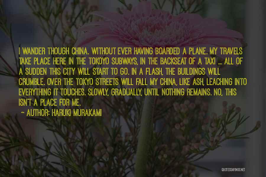 City Buildings Quotes By Haruki Murakami