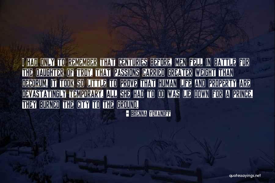 City Life Quotes By Brenna Yovanoff City Life Quotes By Brenna Yovanoff