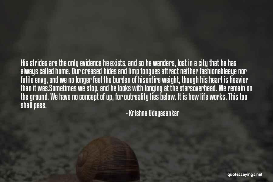 City Life Quotes By Krishna Udayasankar