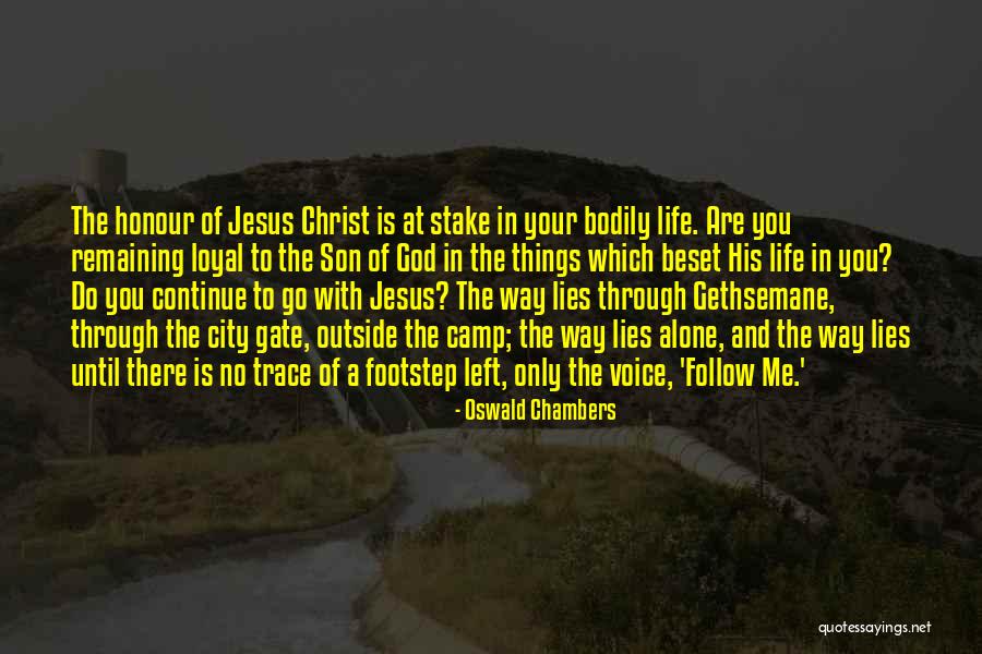 City Life Quotes By Oswald Chambers