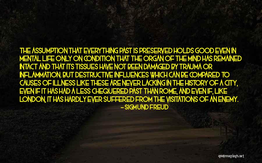 City Life Quotes By Sigmund Freud City Life Quotes By Sigmund Freud