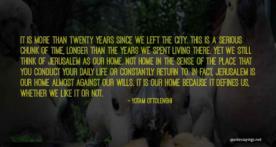 City Life Quotes By Yotam Ottolenghi