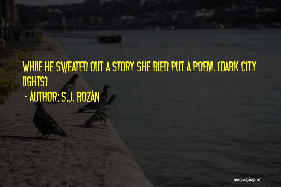 City Lights Quotes By S.J. Rozan