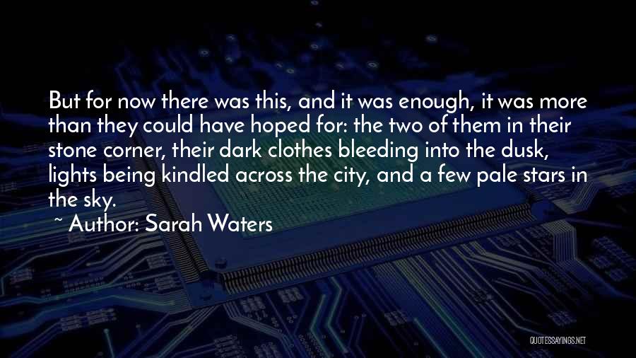 City Lights Quotes By Sarah Waters