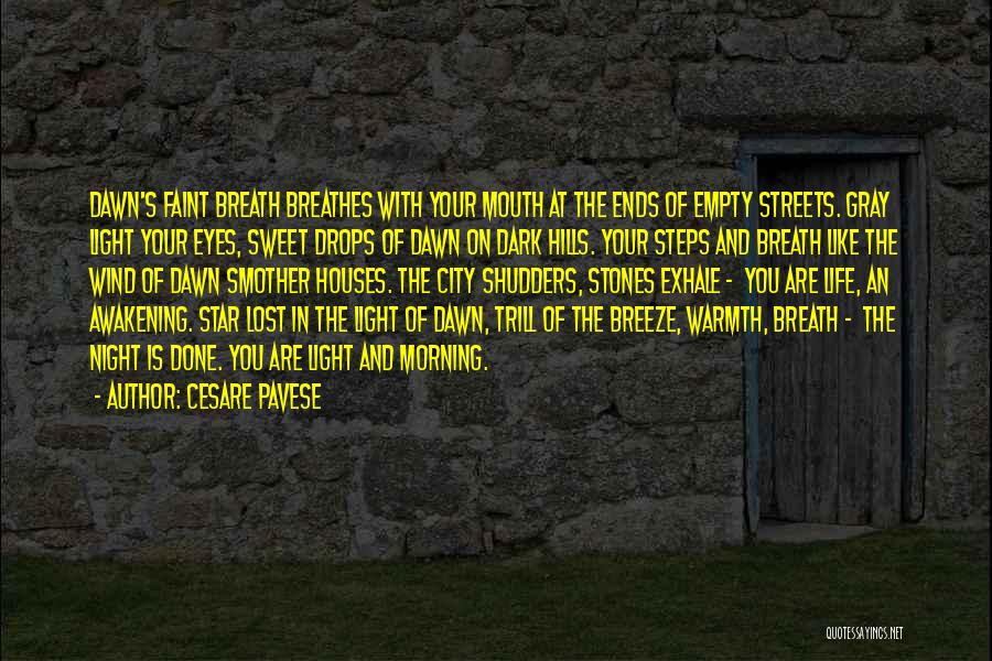 City Night Light Quotes By Cesare Pavese