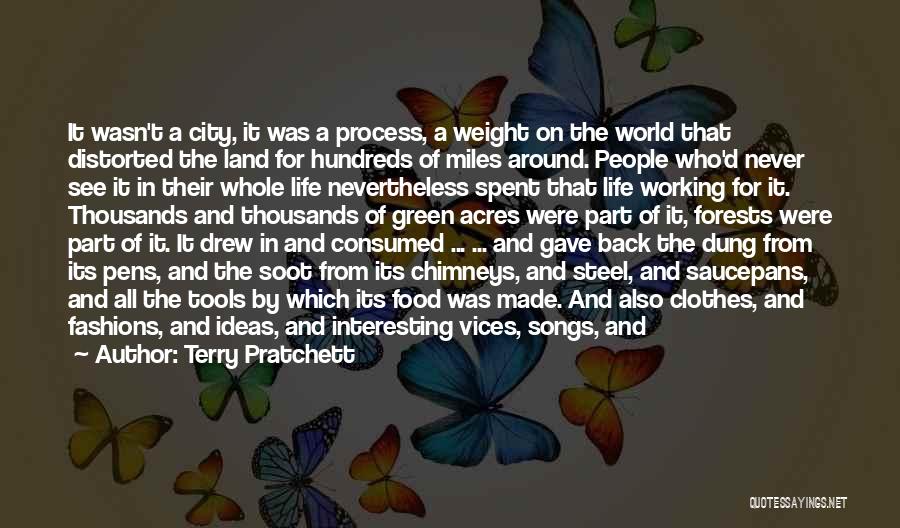 City Night Light Quotes By Terry Pratchett