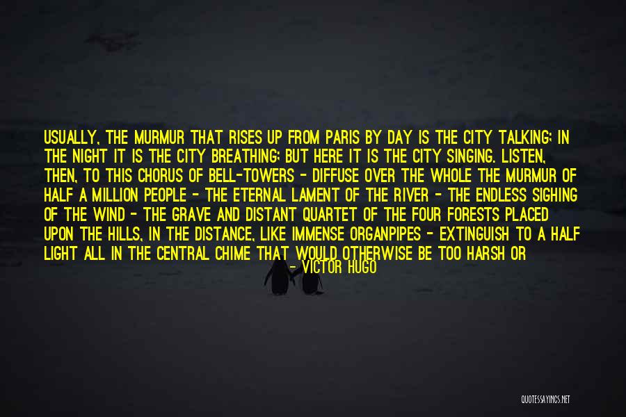 City Night Light Quotes By Victor Hugo