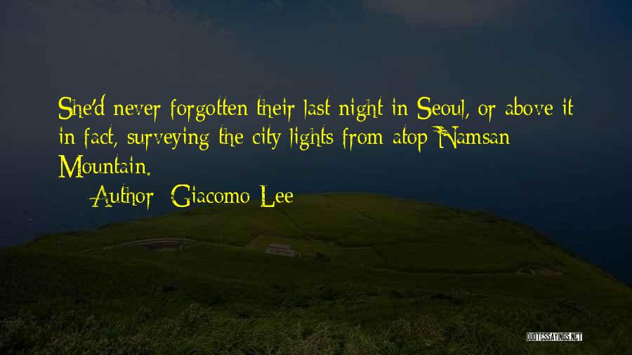 City Night Lights Quotes By Giacomo Lee