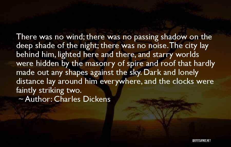 City Night Sky Quotes By Charles Dickens