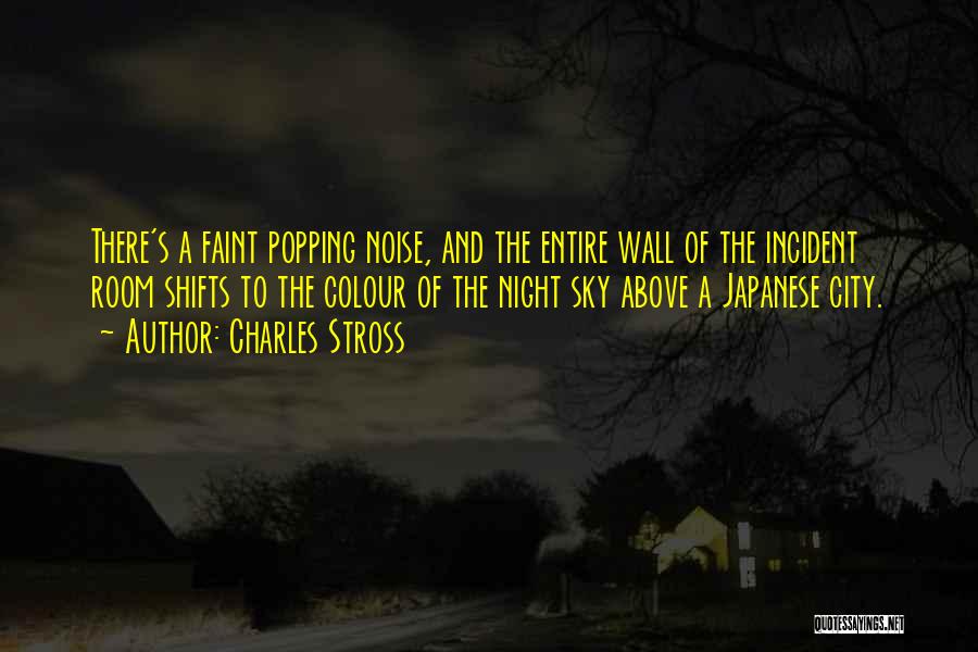 City Night Sky Quotes By Charles Stross