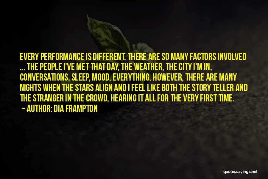 City Nights Quotes By Dia Frampton