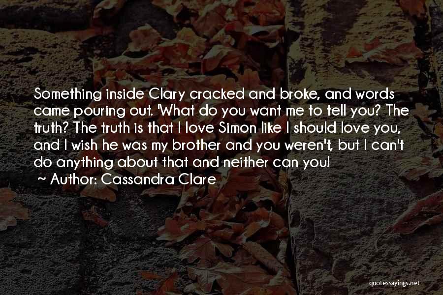 City Of Ashes Simon Quotes By Cassandra Clare