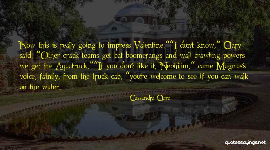 City Of Ashes Valentine Quotes By Cassandra Clare