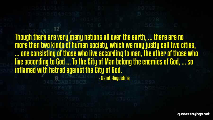 City Of God Augustine Quotes By Saint Augustine
