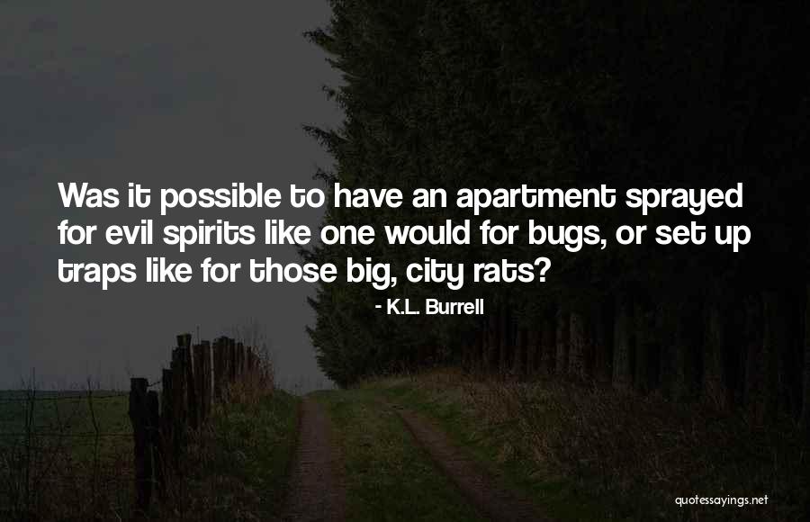 City Rats Quotes By K.L. Burrell