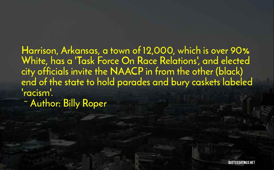 City State Quotes By Billy Roper